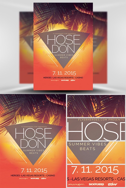 Flyer Template Summer House 3