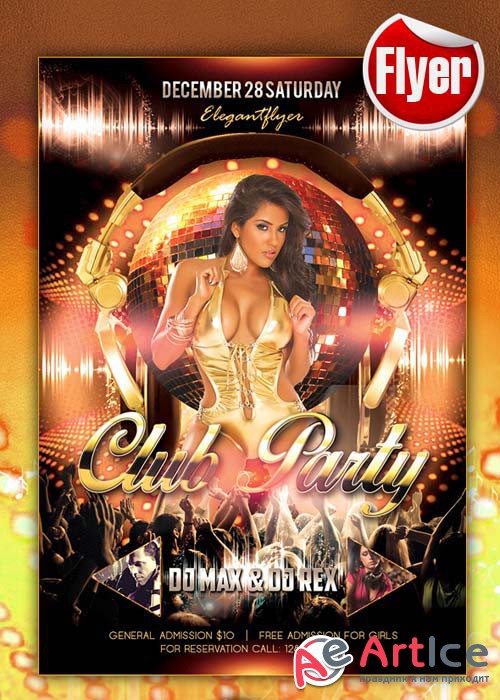 Club Party Flyer Template