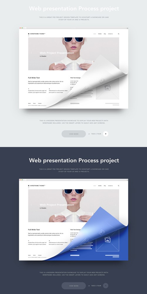 Web Project Presentation PSD