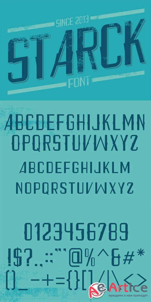 Creativemarket - Starck Font 17562