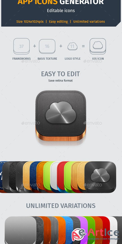 App Icon Generator V.3.2 - Graphicriver 6654272