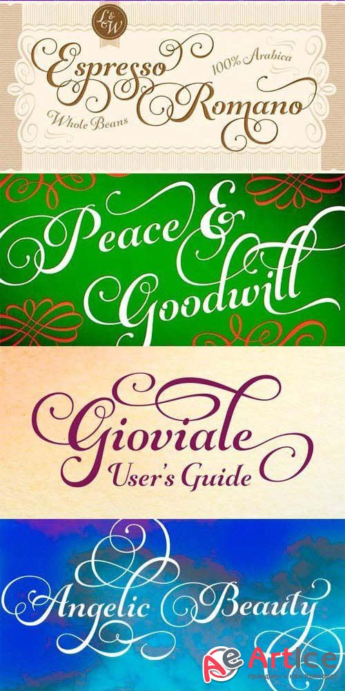 Gioviale Font Family - otf