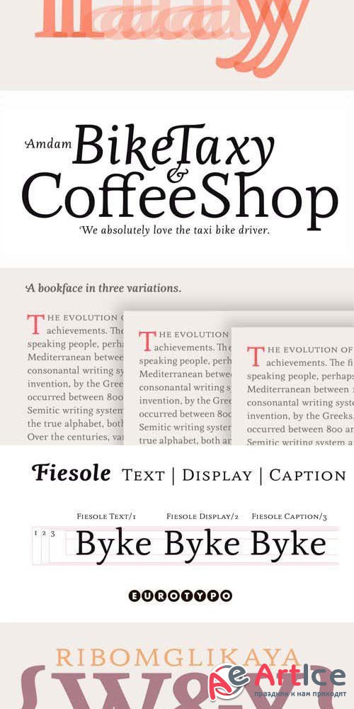 Fiesole Font Family - otf