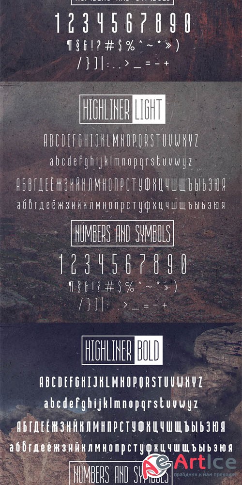 Highliner Font