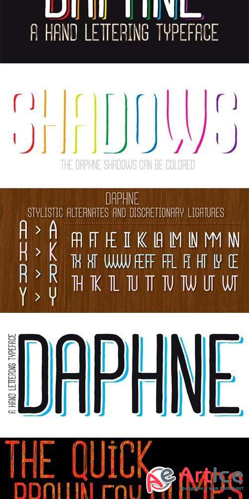 Daphne Font Family - otf