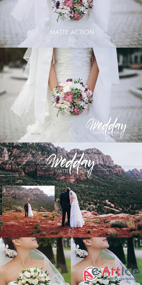 Creativemarket - Wedday Photoshop Action 231523