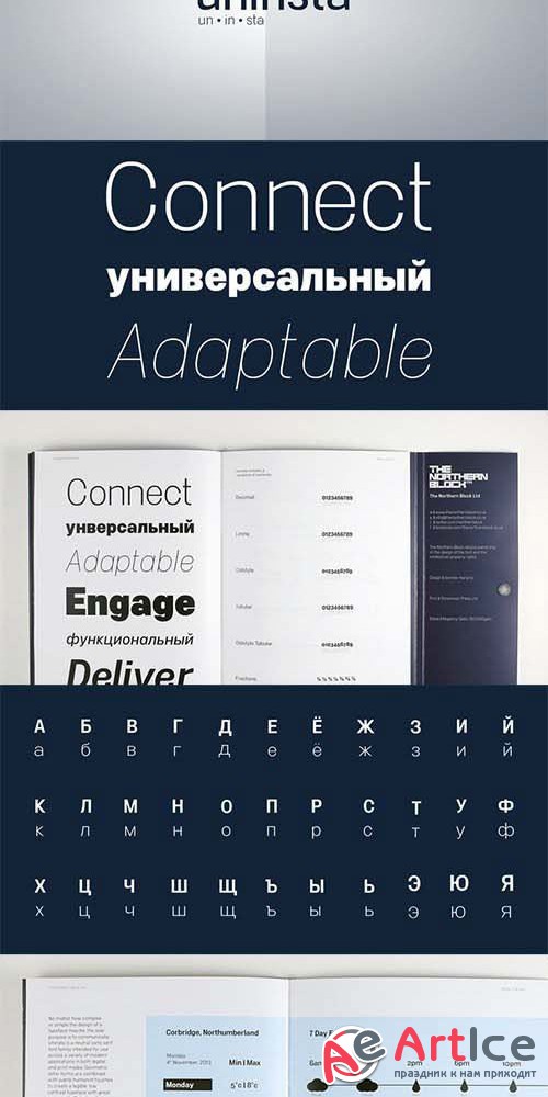 Uninsta font Family