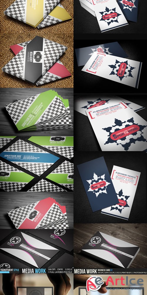 Creativemarket - Business Card Bundle 18290