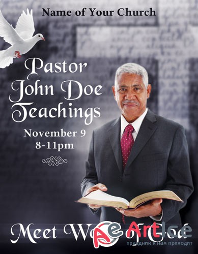 Pastor flyer