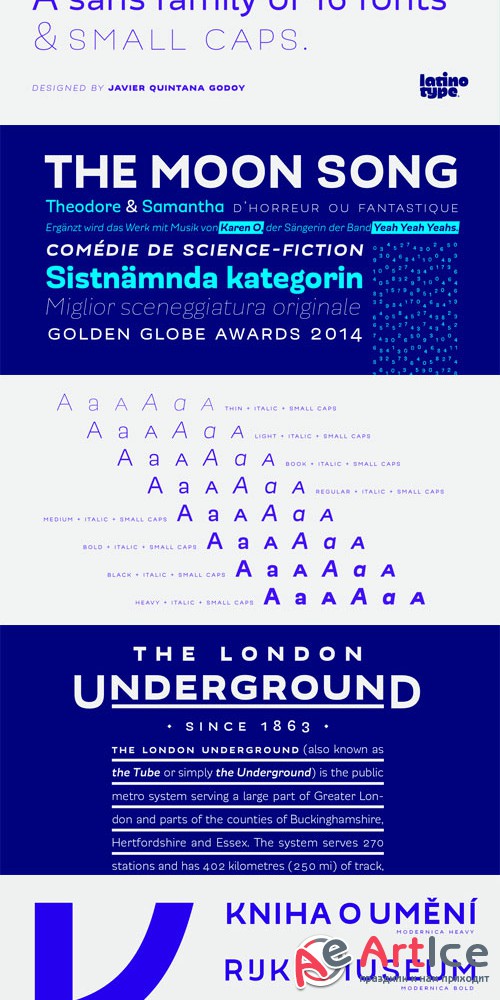 Modernica Font Family