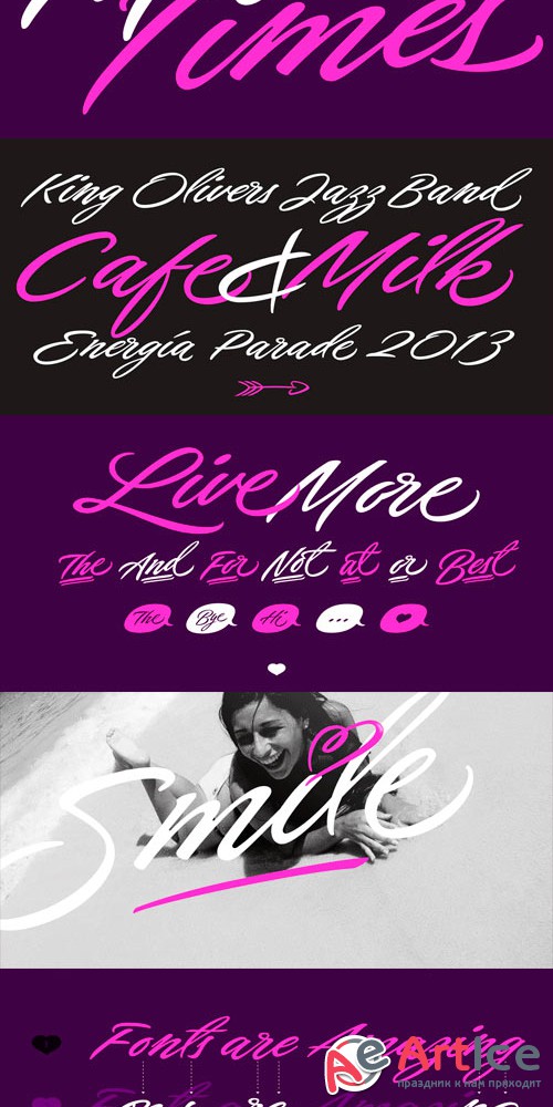 Live Font Family - otf