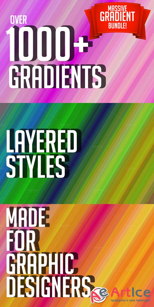 1000+ Free(116) Gradients Bundle