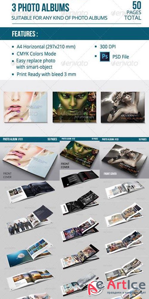 Photo Albums Bundle Vol. 01