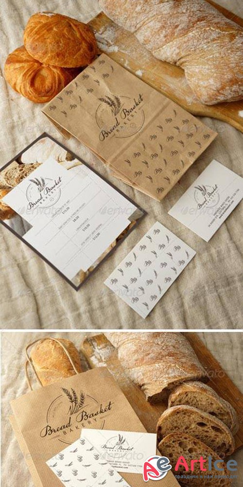 Bakery Branding Mockup