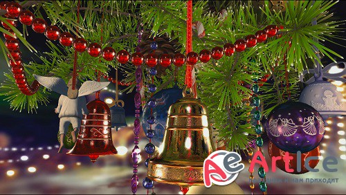 Christmas Bells Video Footage