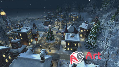 Snow Village 2 Video Footage 2016