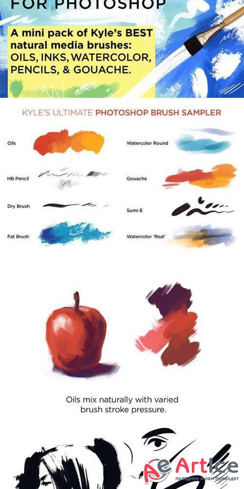 Kyle's Photoshop Brush Mini Pack