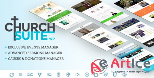 Church Suite v1.0.7 - Responsive WordPress Theme