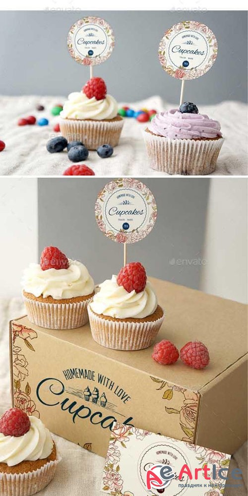 Cupcake Mockup