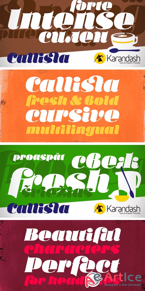 Ka Callista Font - otf