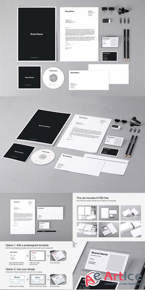 Branding identity MockUps