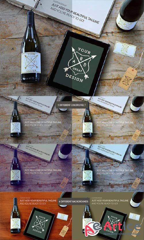 Great Editable WINE HERO IMAGES