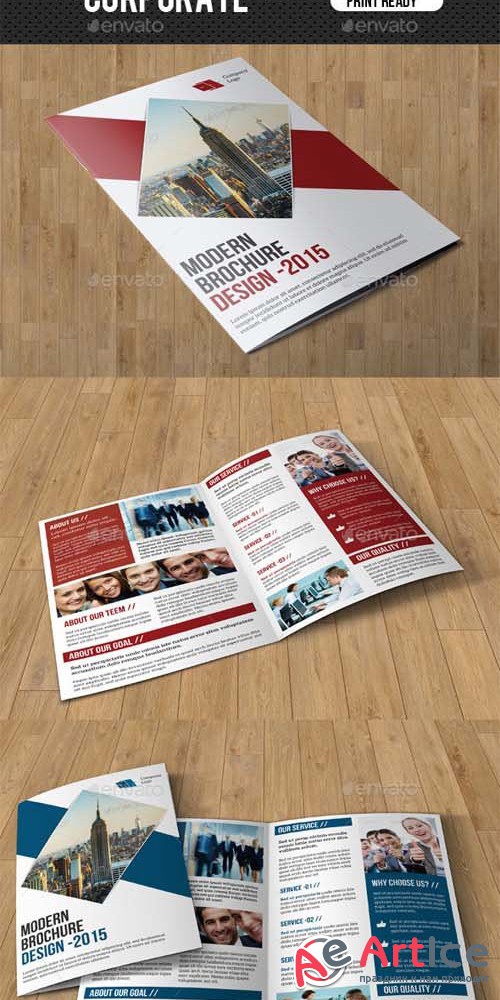 Bifold Brochure for Business-V155