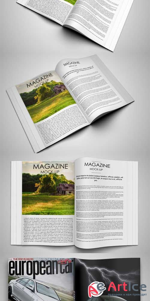 Magazine Mock Up Vol. 2