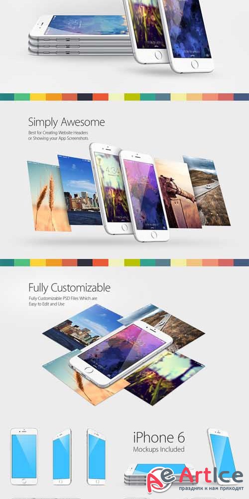 iPhone 6 Mockups