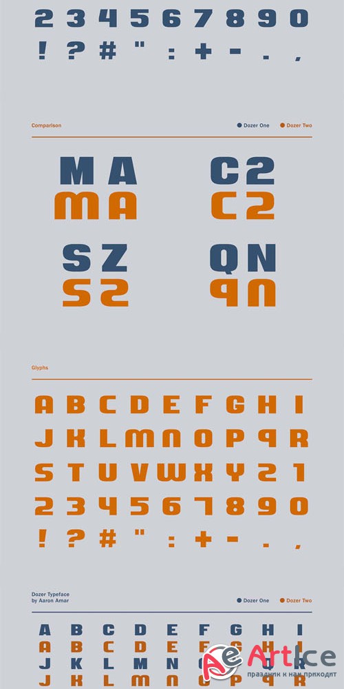 Dozer Font