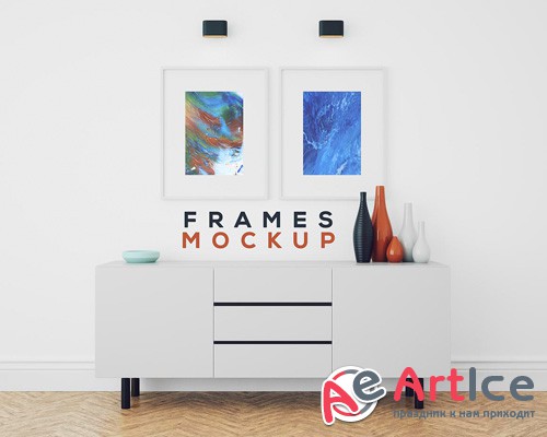 Double Frame Mock-up Template