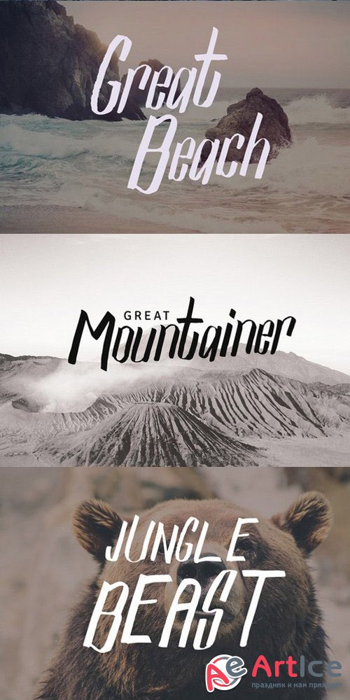 Octomorf Handmade Font - Creativemarket 500425