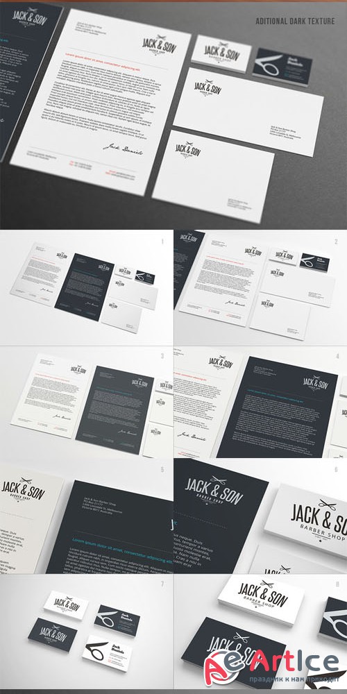 Easy Stationery Mock-ups - Creativemarket 60060