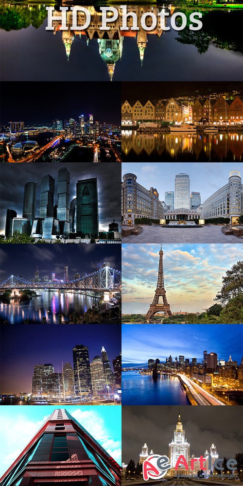 180 Cityscape HD Photos - Creativemarket 27920