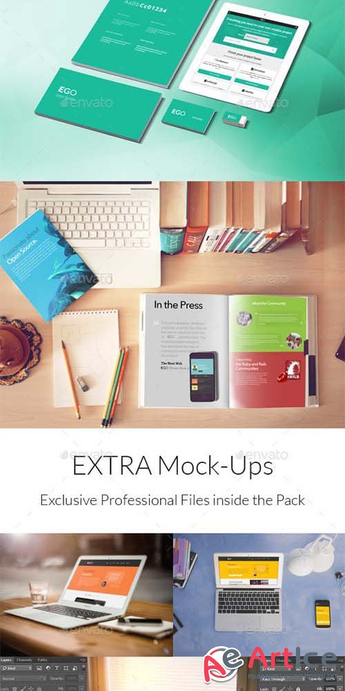 Professional & Creative Mock-Ups