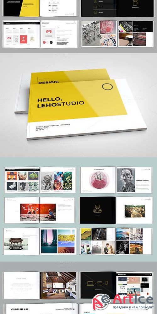 Modern Portfolio Booklet