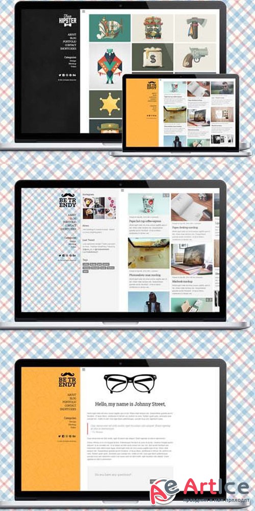 Vanz - Portfolio WordPress Theme