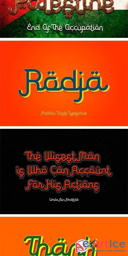 Rodja Script Font Family - ttf