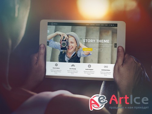 Tablet Ipad Mock-up Template