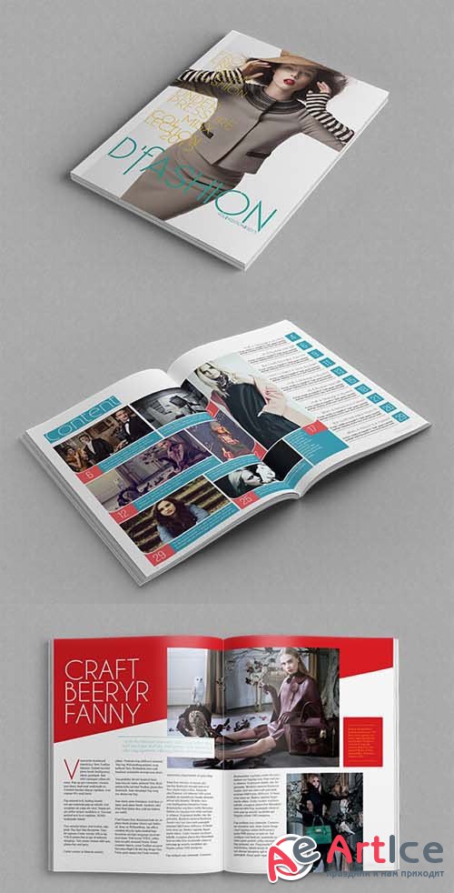 Magazine InDesign Template