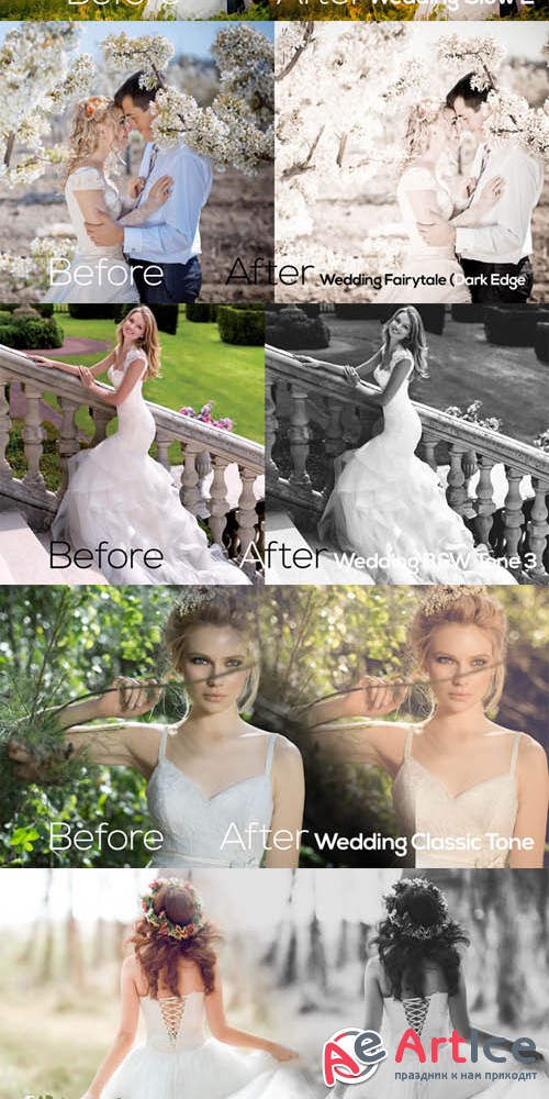 Wedding Lightroom Presets Vol 1