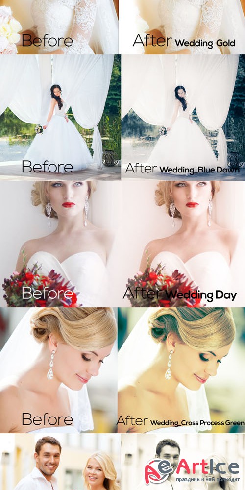 Wedding Lightroom Presets Vol 2