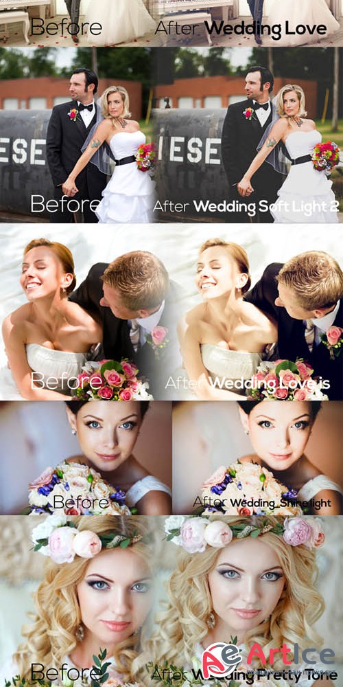 Wedding Lightroom Presets Vol 3