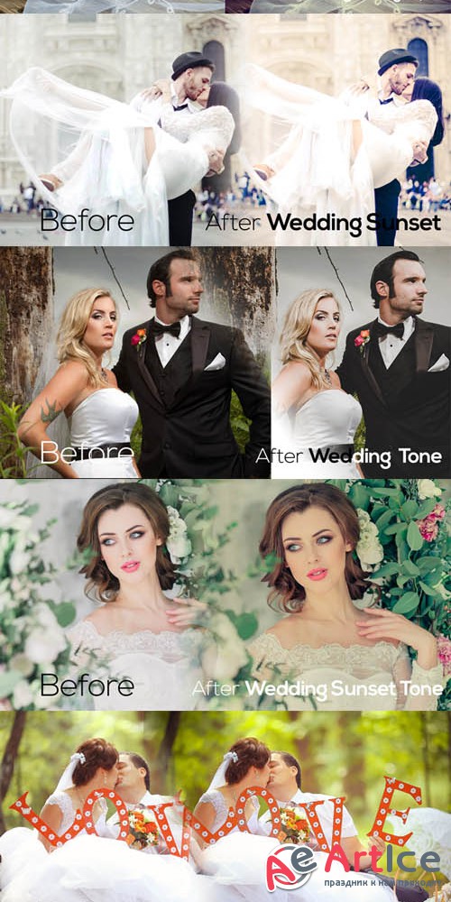 Wedding Lightroom Presets Vol 4