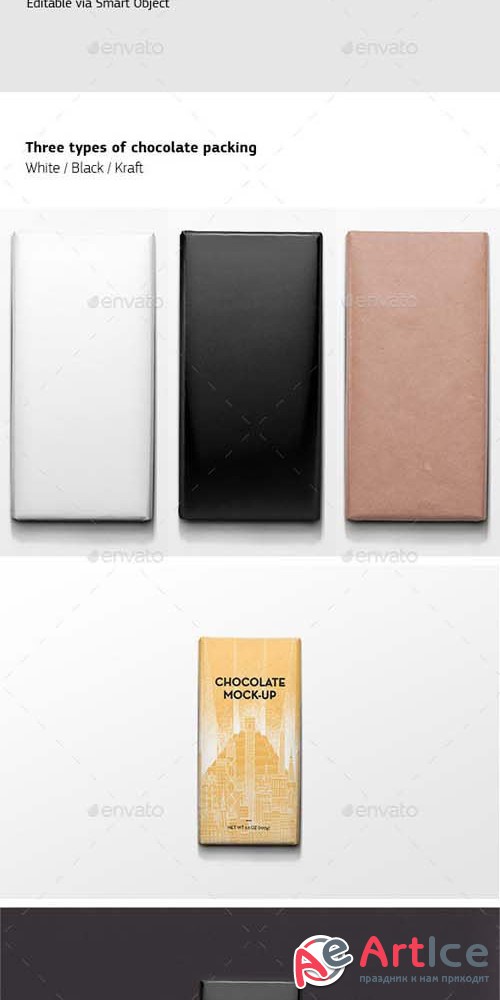 Packaging Chocolate Mock-Up