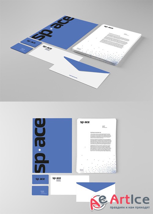 Corporate Identity Presentation Mock-up