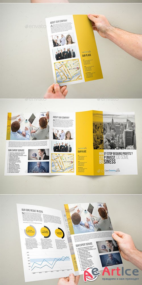 Trifold Brochure - GraphicRiver 12052915