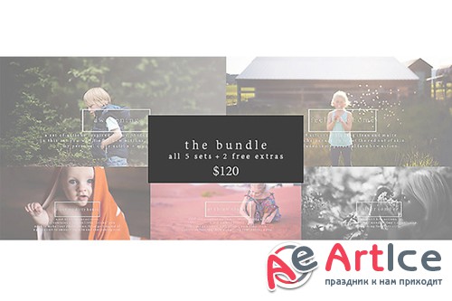 The Bundle - Photoshop Actions - Creativemarket 83351