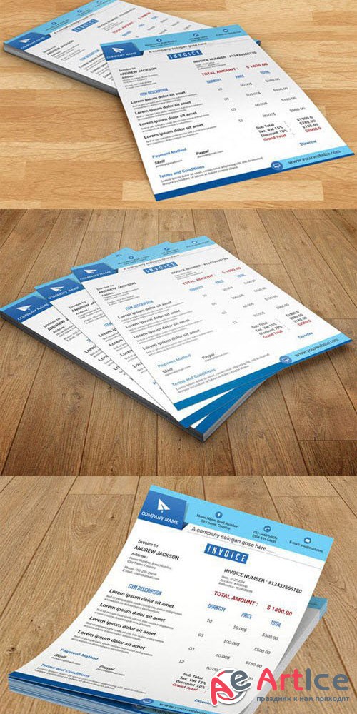 Invoice template