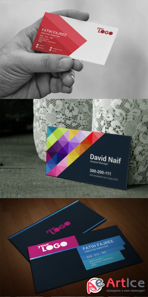 Business Card Templates - Creativemarket 207572